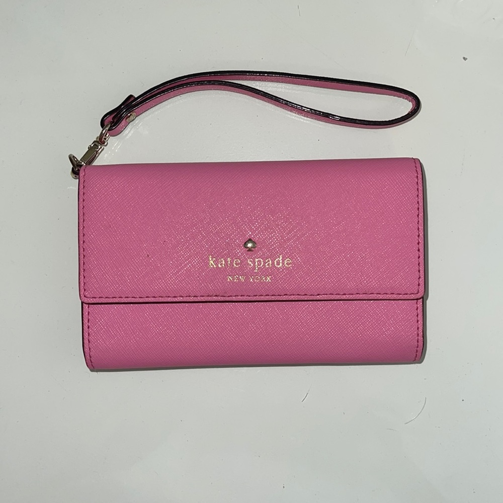pink kate spade wristlet